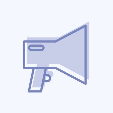 Simgesel Dijital Pazarlama. Dijital web sembolü için uygun. İki ton stili. Basit dizayn edilebilir. tasarım şablonu. Basit gösterim