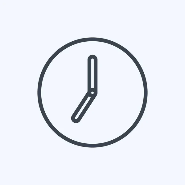 Icon Timelapse Suitable Photo Editing Symbol Line Style Simple Design — Vetor de Stock