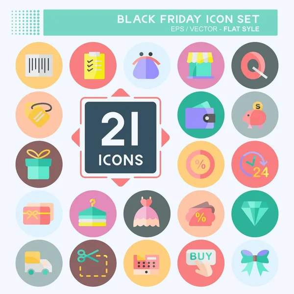 Simge Kara Cuma 'yı ayarladı. İş sembolü için uygun. Düz stil. Basit dizayn edilebilir. tasarım şablonu. Basit gösterim