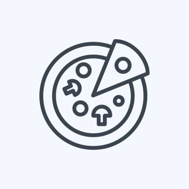 Simge Düzlüğü Fotoğrafçılığı. Sanat sembolü için uygun. Çizgi stili. Basit dizayn edilebilir. tasarım şablonu. Basit resimleme