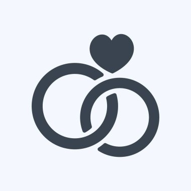 İkon Düğün Fotoşopu. Sanat sembolü için uygun. Kabartma stili. Basit dizayn edilebilir. tasarım şablonu. Basit resimleme