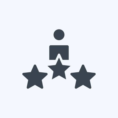 Simge Ödülleri. Sanat sembolü için uygun. Kabartma stili. Basit dizayn edilebilir. tasarım şablonu. Basit resimleme