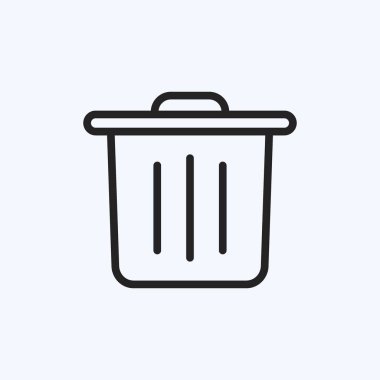 Simge Atıkları Azaltır. Eğitim sembolü için uygun. Sıra tarzı. Basit dizayn edilebilir. tasarım şablonu. Basit resimleme