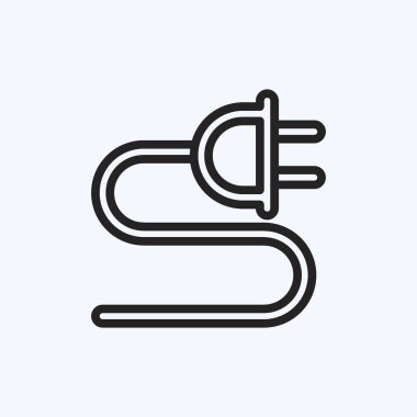 Simge şarjı. Eğitim sembolü için uygun. Sıra tarzı. Basit dizayn edilebilir. tasarım şablonu. Basit resimleme