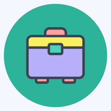 Icon Toolbox. suitable for building symbol. color mate style. simple design editable. design template vector. simple illustration