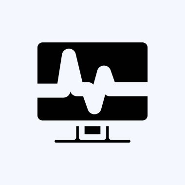 Simge Tanılama. Eğitim sembolü için uygun. Kabartma tarzı. Basit dizayn edilebilir. tasarım şablonu. Basit resimleme