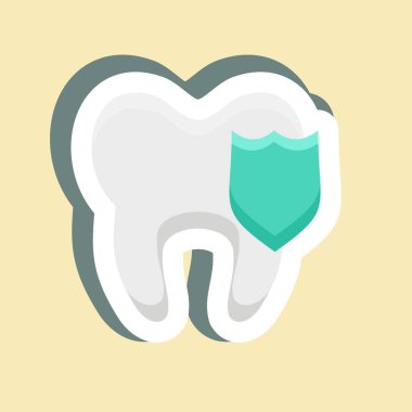 Çıkartma koruması. Tıp sembolü için uygun. Basit dizayn edilebilir. tasarım şablonu. Basit resimleme