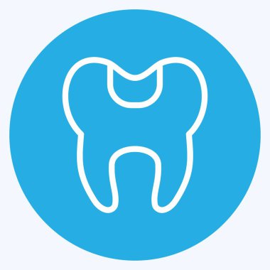 Simge Dolguları. Tıp sembolü için uygun. Mavi gözlü. Basit dizayn edilebilir. tasarım şablonu. Basit resimleme