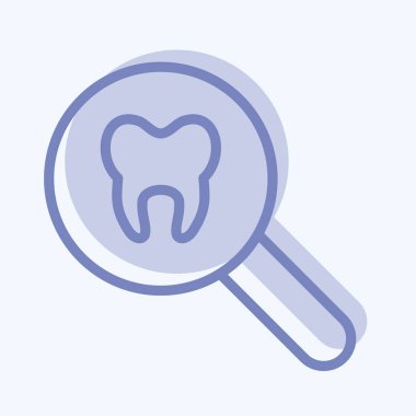 Simge denetimi. Tıp sembolü için uygun. İki ton stili. Basit dizayn edilebilir. tasarım şablonu. Basit resimleme