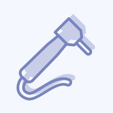 Simge Sondajı. Tıp sembolü için uygun. İki ton stili. Basit dizayn edilebilir. tasarım şablonu. Basit resimleme