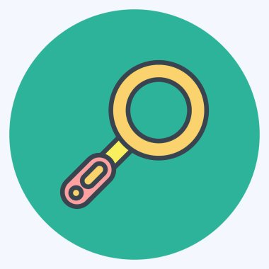 Icon Seo. Marka sembolü için uygun. renk arkadaşı stili. Basit dizayn edilebilir. tasarım şablonu. Basit resimleme