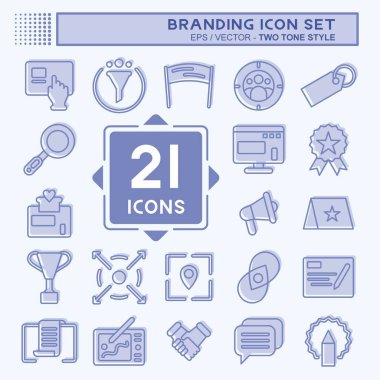 Simge Tanımlama. Marka sembolü için uygun. İki ton stili. Basit dizayn edilebilir. tasarım şablonu. Basit resimleme