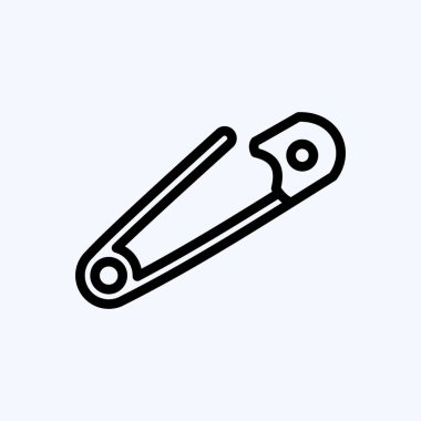 Simge nakış işi. Eğitim sembolü için uygun. Sıra tarzı. Basit dizayn edilebilir. tasarım şablonu. Basit resimleme