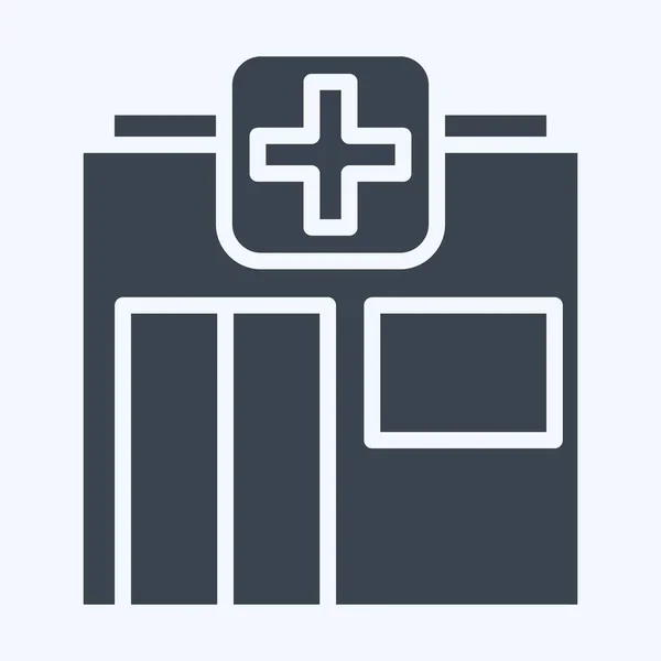 Icon Pharmacy Suitable Flu Symbol Glyph Style Simple Design Editable — 图库矢量图片
