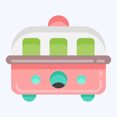 Icon Yogurt Maker. suitable for Kitchen Appliances symbol. flat style. simple design editable. design template vector. simple illustration