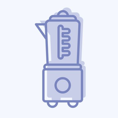 Icon Blender. suitable for Kitchen Appliances symbol. two tone style. simple design editable. design template vector. simple illustration