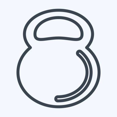 Icon Measuring. suitable for education symbol. line style. simple design editable. design template vector. simple illustration