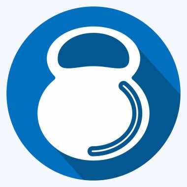 Icon Measuring. suitable for education symbol. long shadow style. simple design editable. design template vector. simple illustration