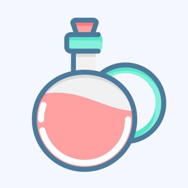 Icon Olive Oil. suitable for education symbol. doodle style. simple design editable. design template vector. simple illustration