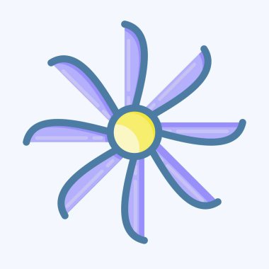 Icon Air Vents. suitable for sportswear symbol. doodle style. simple design editable. design template vector. simple illustration