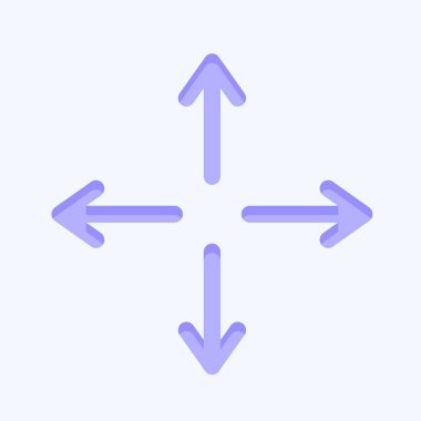 Icon Stretch. suitable for sportswear symbol. flat style. simple design editable. design template vector. simple illustration