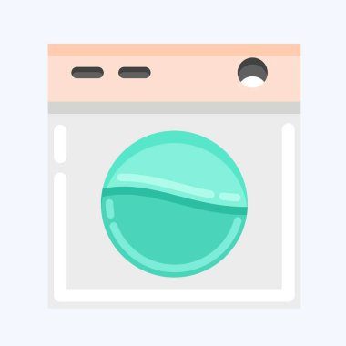 Icon Easy Care. suitable for sportswear symbol. flat style. simple design editable. design template vector. simple illustration