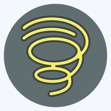 Icon Quick Dry. suitable for sportswear symbol. color mate style. simple design editable. design template vector. simple illustration