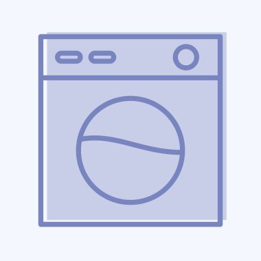 Icon Easy Care. suitable for sportswear symbol. two tone style. simple design editable. design template vector. simple illustration