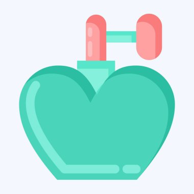 Icon Cologne Spray. suitable for Barbershop symbol. flat style. simple design editable. design template vector. simple illustration