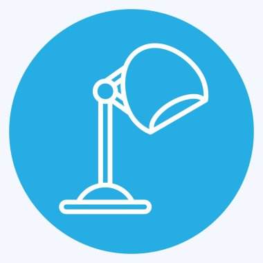 Icon Vintage Hair Dryer. suitable for Barbershop symbol. blue eyes style. simple design editable. design template vector. simple illustration