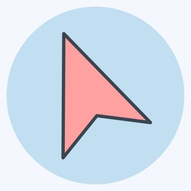 Icon Selector. related to Graphic Design Tools symbol. color mate style. simple design editable. simple illustration. simple vector icons