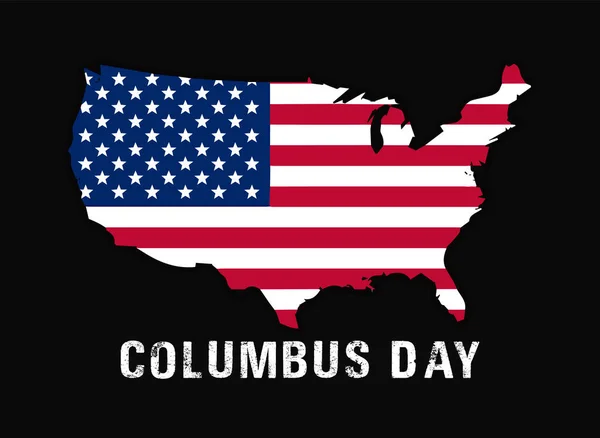 Columbus Day Design Template — ストックベクタ