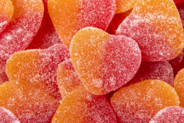 Şeker kalpler, düz zemin