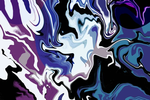 Liquid Abstract Marble Pattern Background — Stock Photo, Image