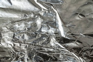 tam düz gri alüminyum doku