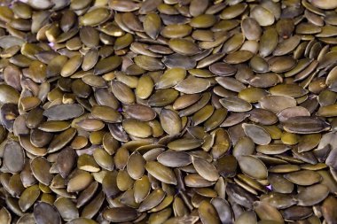 natural pumpkin seeds texture background