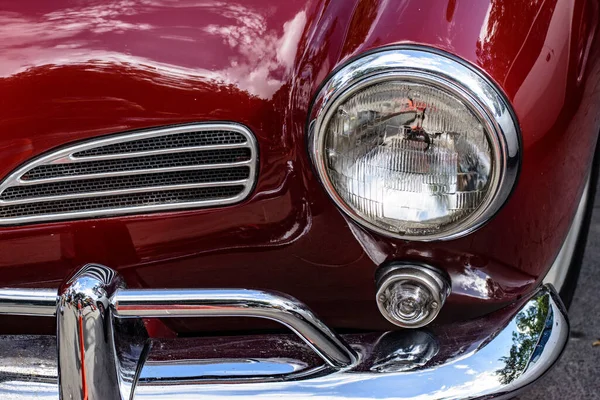 Salvador Bahia Brazil November 2014 Outdoor Exhibition Vintage Cars Dois — Stock Photo, Image