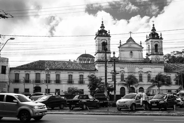 Casa Pia Colegio Dos Orfaos Sao Joakim ブラジルのバヒア州サルバドールにあるカトリック教会 孤児院です 18世紀初頭にイエズス会の修道士として建てられました — ストック写真