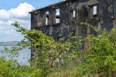 Santo Antonio do Paraguau Manastırı 'nın kalıntıları. Brezilya 'nın Bahia eyaletindeki Cachoeira şehrinde 1649 yılında kurulmuştur..