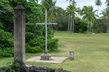 Casa da Torre de Garcia Davila harabeleri. Brezilya 'nın Bahia eyaletinde yer alan Mata de Sao Joao belediyesine bağlı Praia do Forte' de bulunan tarihi bir binadır..