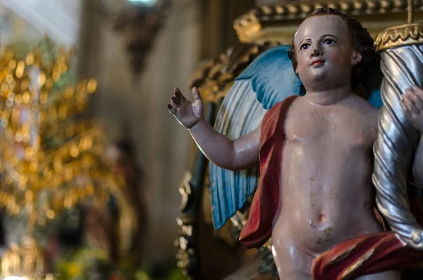 Festen Vor Frue Conceicao Praia Det Katolsk Religiøs Manifestation Der - Stock-foto