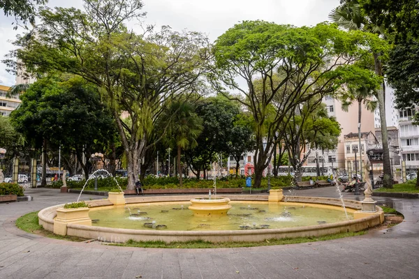 Salvador Bahia Brazil October 2014 Campo Grande Square 也被称为普拉帕2 Julho — 图库照片