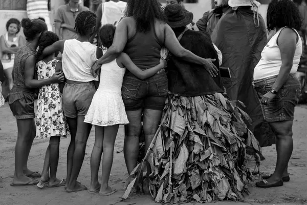 Acupe Bahia Brasil Julho 2016 Manifestação Cultural Nego Fugido Moradores — Fotografia de Stock