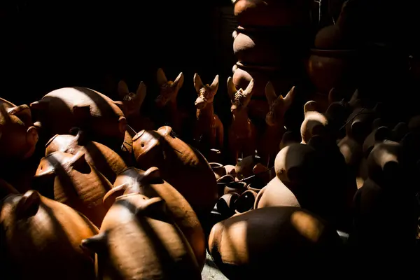 Kunst Der Keramik Maragogipinho Bahia Größtes Töpferzentrum Lateinamerikas — Stockfoto