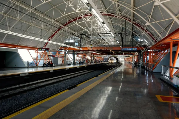Salvador Bahia Brasile Gennaio 2015 Stazione Della Metropolitana Nel Comune — Foto Stock