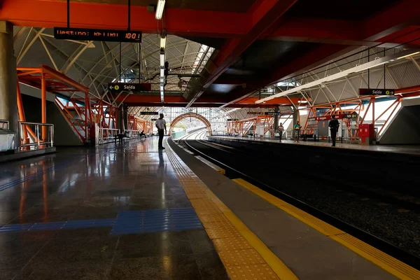 Salvador Bahia Brasil Janeiro 2015 Estação Metrô Município Brasileiro Salvador — Fotografia de Stock