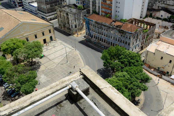 Salvador Bahia Brazil March 2017 Top View Casa Dos Azuleijos — стокове фото