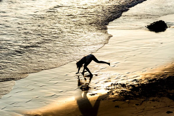 Salvador Bahia Brazylia Października 2020 Ludzie Bawiący Się Plaży Ondina — Zdjęcie stockowe