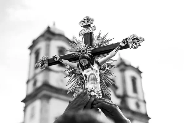 Salvador Bahia Brazil Грудня 2018 Вірні Святкують Останню Ятницю Року — стокове фото