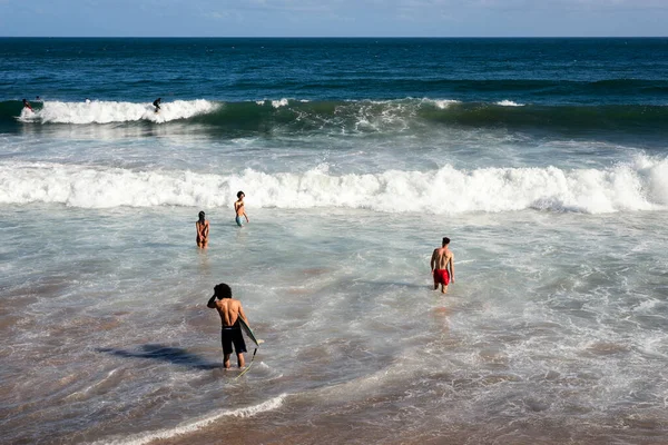 Salvador Bahia Brazílie Října 2020 Lidé Baví Pláži Ondina Salvadoru — Stock fotografie